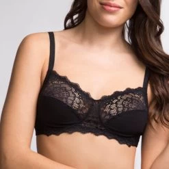 Simone Perele Caresse Soft Cup Bra Black