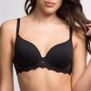 Simone Perele Caresse 3D Plunge Bra Black -Fashion underwear 12A316 Caresse 3D Plunge Contour Black.01
