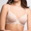 Simone Perele Caresse Plunge Spacer Bra Peau Rose -Fashion underwear 12A316 Caresse 3D Plunge Contour PeauRose.05