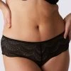 Simone Perele Karma Shorty Brief Black -Fashion underwear 12V630 Karma Shorty Black.01