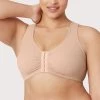 Glamorise Front-Closure Cotton T-Back Comfort Bra Cafe -Fashion underwear 1908 CAF 1 1498x 7057fd62 1524 4eb9 bc2d c75ad54553fd