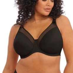 Elomi Smooth Moulded T-Shirt Bra Black