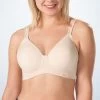 Brigitte Wirefree Padded Full Cup Nude -Fashion underwear 5042 Nude