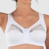 Naturana Wide Strap Soft Cup Wirefree White 1 Naturana Wide Strap Soft Cup Wirefree White -Fashion underwear 5515 White c