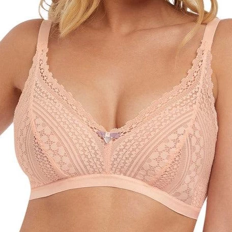 FREYA Daisy Lace Bralette Blush 3 FREYA Daisy Lace Bralette Blush