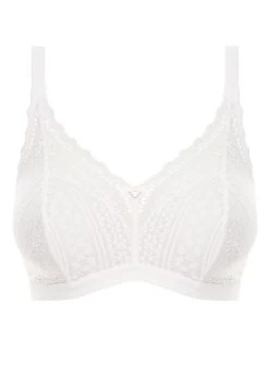 FREYA Daisy Lace Bralette White -Fashion underwear AA5134 WHE cut Freya Lingerie Daisy Lace White Bralette