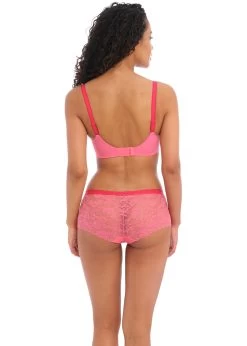 FREYA Offbeat Side Support Bra Pink -Fashion underwear AA5451 PIK back Freya Lingerie Offbeat Pink UW Side Support Bra