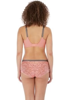 FREYA Offbeat Side Support Bra Rosehip -Fashion underwear AA5451 ROP back Freya Lingerie Offbeat Rosehip Underwired Side Support Bra