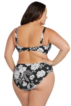 Opus Sway Monet Mid Rise Swim Pant 9 Opus Sway Monet Mid Rise Swim Pant -Fashion underwear AT3711OY AT4844OYDelacroixBikiniTop OpusSway Black Curvefitplussizeswimwear 3