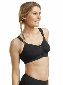 Anna Seamless Post-Op Bra Black -Fashion underwear Anna SideBK 600px 46698.1652846407