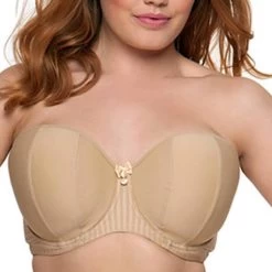 Curvy Kate Luxe Strapless Biscotti