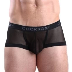 Cocksox Mesh Trunk Black Shadow