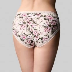 Cotton Classic Hi Cut Brief Heirloom Rose -Fashion underwear Classic Cotton Hi Cut Heirloom Rose 3 1024x1024 1