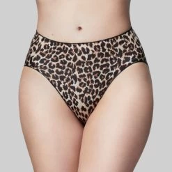 Classic Hi Cut Brief Safari Animal