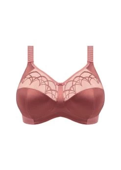 ELOMI Cate Wirefree Bra Rosewood -Fashion underwear EL4033 ROW cut Elomi Lingerie Cate Rosewood Non Wired Bra