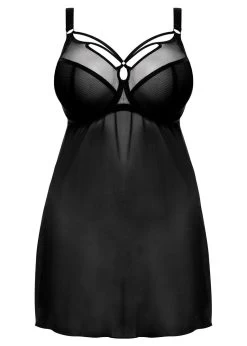 ELOMI Sachi Babydoll Black 9 ELOMI Sachi Babydoll Black -Fashion underwear EL4351 BLK cut Elomi Lingerie Sachi Black Babydoll