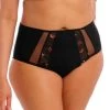 ELOMI Sachi Full Brief Black Butterfly -Fashion underwear EL4354 BFL primary Elomi Lingerie Sachi Black Butterfly Full Brief