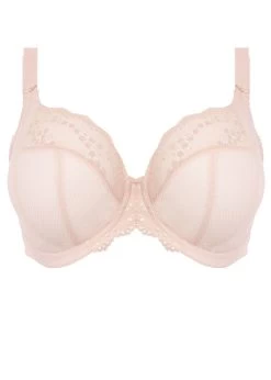 ELOMI Charley Plunge Stretch Bra Ballet Pink -Fashion underwear EL4382 BAK cut Elomi Lingerie Charley Ballet Pink Underwired Plunge Bra Stretch