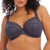 ELOMI Charley Plunge Stretch Bra Storm -Fashion underwear EL4382 STM primary Elomi Lingerie Charley Storm Underwired Plunge Bra Stretch