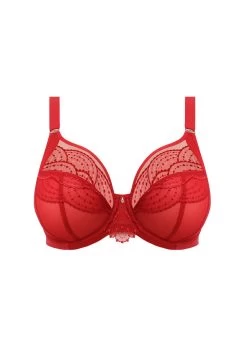 ELOMI Priya Plunge Bra -Fashion underwear EL4550 HAD cut Elomi Lingerie Priya Haute Red UW Plunge Bra