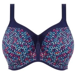 ELOMI Energise Sports UW Geo Navy -Fashion underwear EL8042 NAO cut Elomi Lingerie Energise Navy Geo Underwired Sports Bra