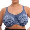 ELOMI Energise Sports Bra Vintage Denim -Fashion underwear EL8042 VTD primary Elomi Lingerie Energise Vintage Denim UW Sports Bra