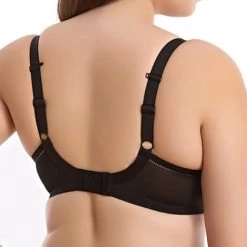 ELOMI Bijou Moulded Bra Black -Fashion underwear EL8722 BLK back Elomi Lingerie Bijou Black Banded Moulded Bra.jpg 480x672 pdp mobile