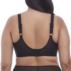 ELOMI Matilda Plunge Bra Black -Fashion underwear EL8900 BLK back Elomi Lingerie Matilda Black Plunge Bra