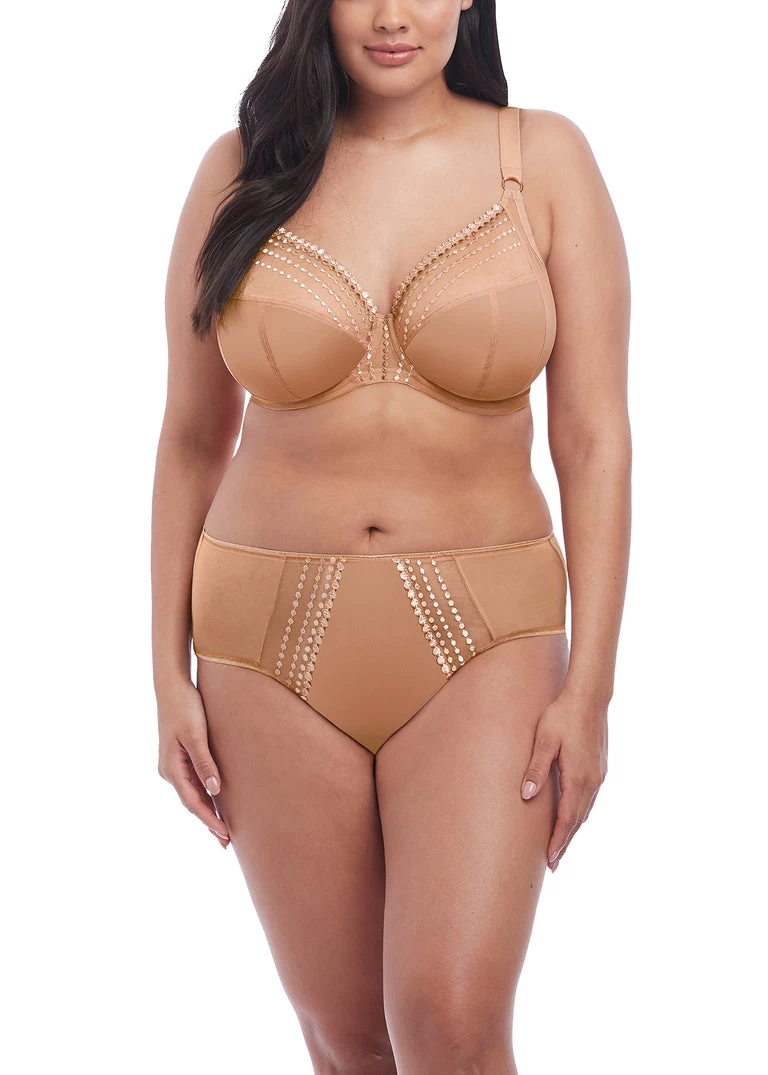 ELOMI Matilda Plunge Bra Cafe Au Lait 4 ELOMI Matilda Plunge Bra Cafe Au Lait - Image 2