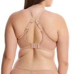 ELOMI Matilda Plunge Bra Cafe Au Lait 9 ELOMI Matilda Plunge Bra Cafe Au Lait -Fashion underwear EL8900 CAT back Elomi Lingerie Matilda Cafe Au Lait Plunge Bra