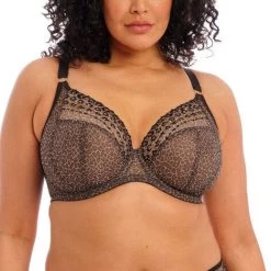 ELOMI Matilda Plunge Bra Leopard