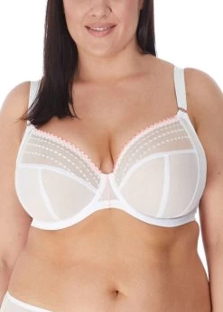 ELOMI Matilda Plunge Bra White -Fashion underwear EL8900 WHE primary Elomi Lingerie Matilda White Underwired Plunge Bra 36f0693c 9577 4f0a 8f07 7002618e649f
