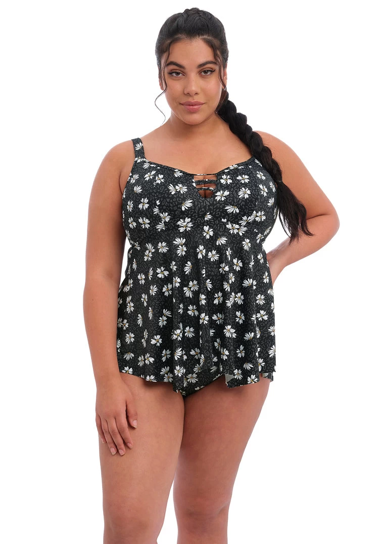 ELOMI Plain Sailing Moulded Tankini Black 4 ELOMI Plain Sailing Moulded Tankini Black - Image 2