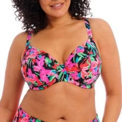 ELOMI Savaneta Uw Plunge Bikini Top