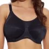 ELOMI Energise Uw Sports Bra Black -Fashion underwear Energise Black Sports Bra