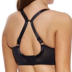 ELOMI Energise Uw Sports Bra Black -Fashion underwear Energise Black Sports Bra2