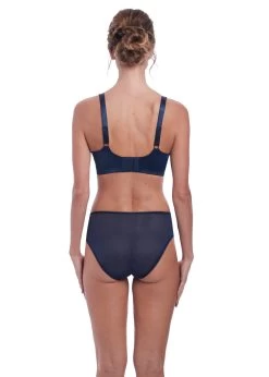 FANTASIE Memoir Wirefree Bra Navy -Fashion underwear FL3022 NAY back Fantasie Lingerie Memoir Navy Soft Cup