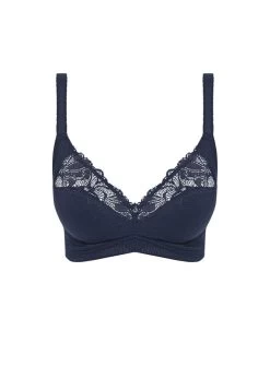 FANTASIE Memoir Wirefree Bra Navy -Fashion underwear FL3022 NAY cut Fantasie Lingerie Memoir Navy Soft Cup