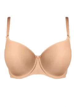 FANTASIE Smoothing Moulded T Shirt Bra Nude -Fashion underwear FL4510 NUE cut Fantasie Lingerie Smoothing Nude Moulded T Shirt Bra