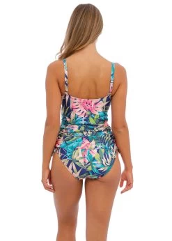 FANTASIE Langkawi Twist Front Tankini Langkawi French Navy -Fashion underwear FS501754 FRY back Fantasie Swim Langkawi French Navy Underwired Twist Front Tankini Top