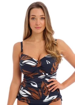 Fantasie Lake Orta Twist Front Tankini French Navy