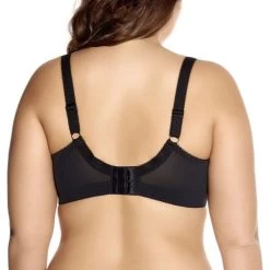 GODDESS Alice Wirefree Bra Black -Fashion underwear GD6040 BLK back Goddess Lingerie Alice Black Soft Cup Bra