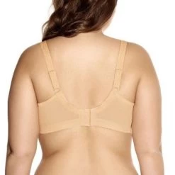 GODDESS Alice Wirefree Bra Nude -Fashion underwear GD6040 NUE back Goddess Lingerie Alice Nude Soft Cup Bra