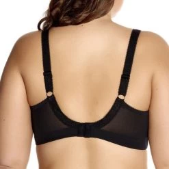 GODDESS Keira Wirefree Full Cup Bra 9 GODDESS Keira Wirefree Full Cup Bra -Fashion underwear GD6093 BLK back Goddess Lingerie Keira Black Soft Cup Bra