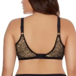 GODDESS Yvette UW Moulded Bra Black 7 GODDESS Yvette UW Moulded Bra Black -Fashion underwear GD6750 BLK back Goddess Lingerie Yvette Black Moulded Bra