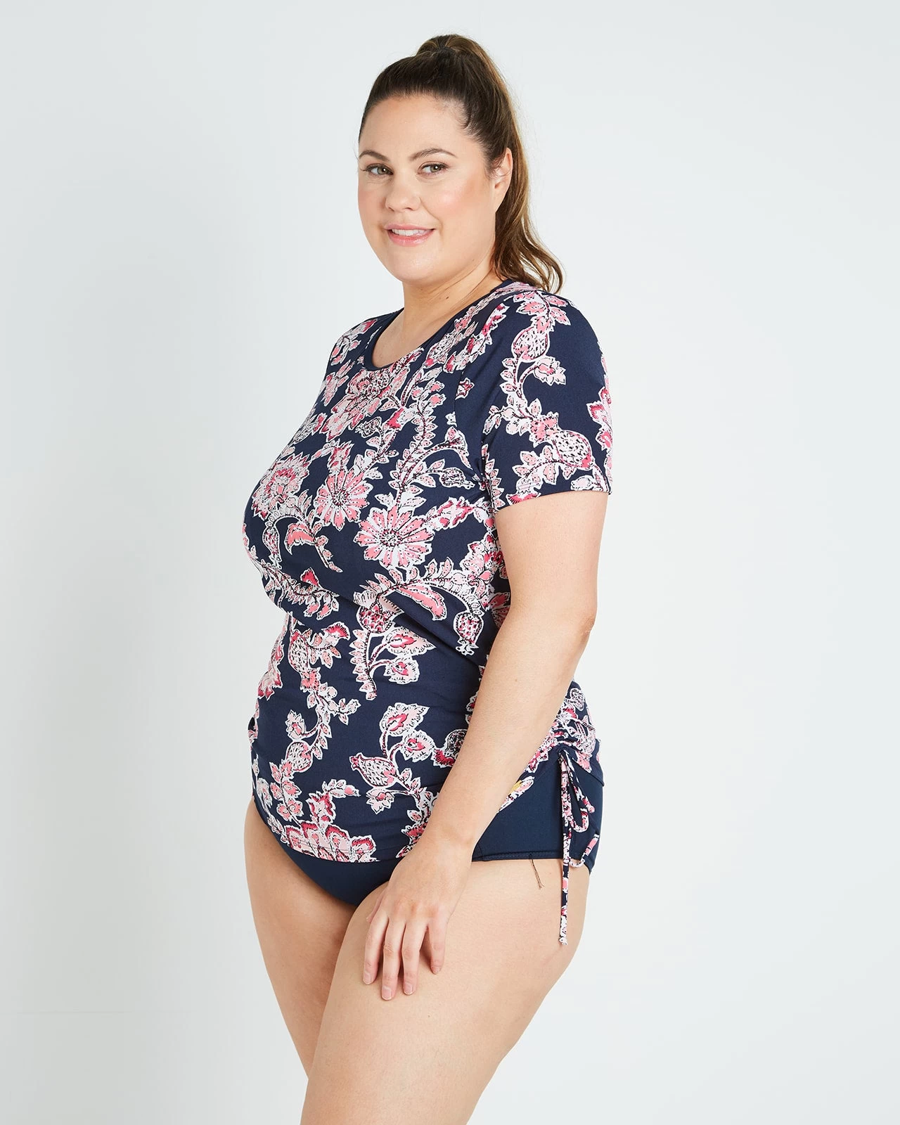 Sun Safe Rash T-Shirt Bramble Rose 3 Sun Safe Rash T-Shirt Bramble Rose - Image 2