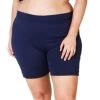 Genevieve Swim Bike Leg Short Navy -Fashion underwear GenevieveBikeLegSwimShortsNavy