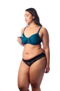 Obsession Contour Nursing Bra Aquamarine -Fashion underwear HotmilkObsessionAquamarine2