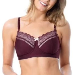 Show Off Nursing Bra Fig