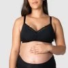 Hotmilk Serenity Bamboo Nursing Bra Black